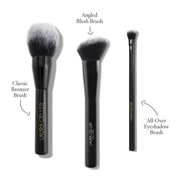 Laura Geller Best of the Best 3 PC Brush Set