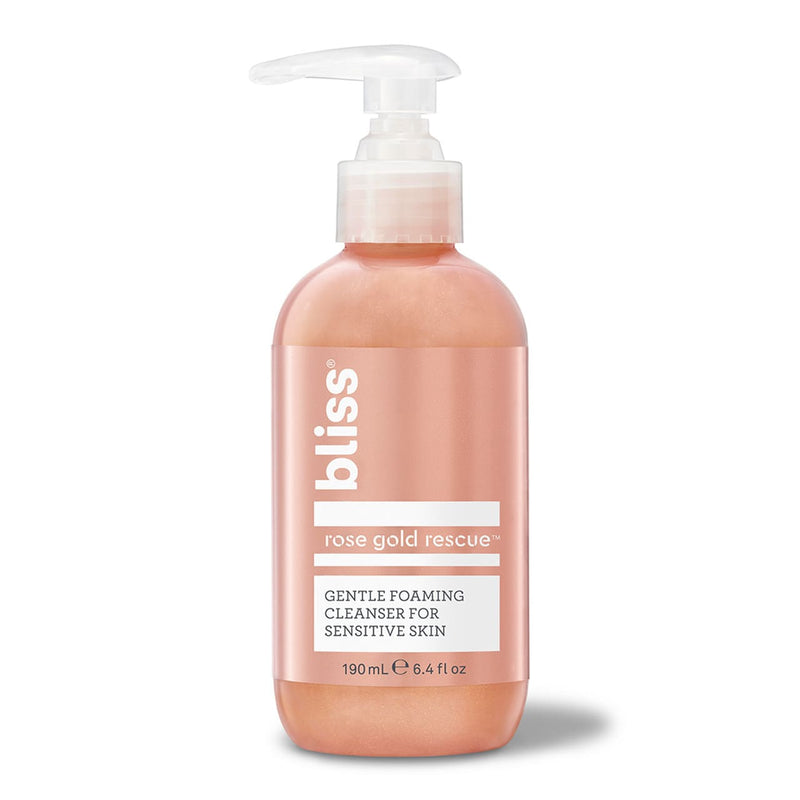 Rose Gold Rescue Cleanser soldier