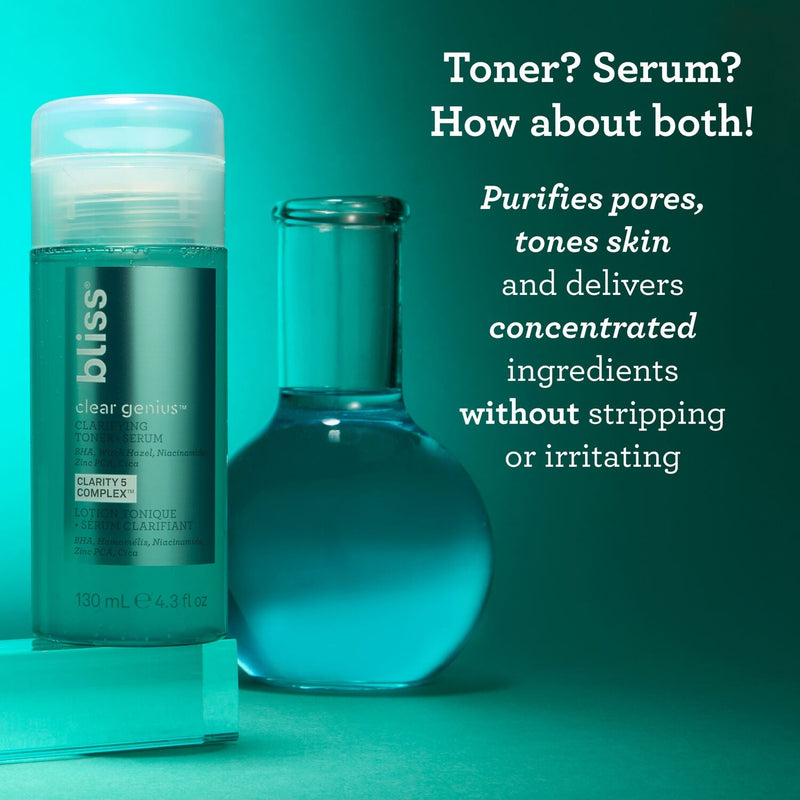 Clear Genius Skin-Calming Toner + Serum