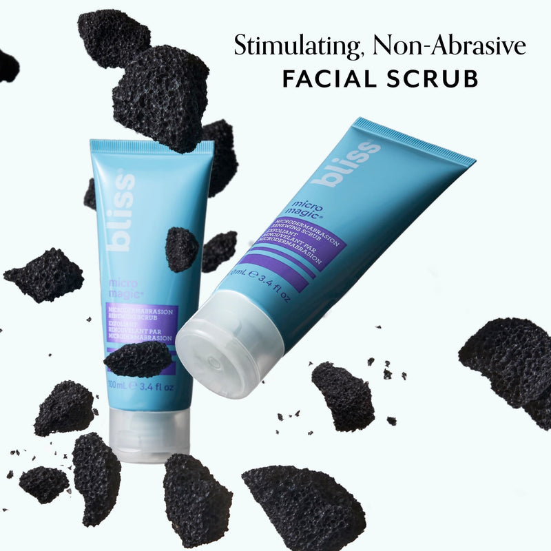 Micro Magic Scrub product benefits stimulating non abrasive facial scrub