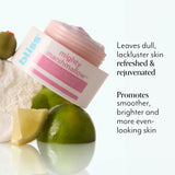 Mighty Marshmallow Mask product benefits refreshed & rejuvenated