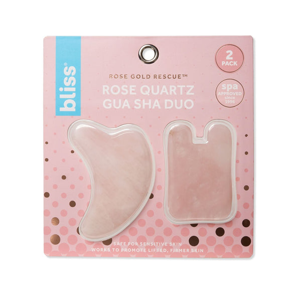 Rose Gold Rescue Gua Sha Facial Tool Duo