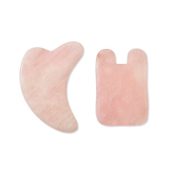 Rose Gold Rescue Gua Sha Facial Tool Duo