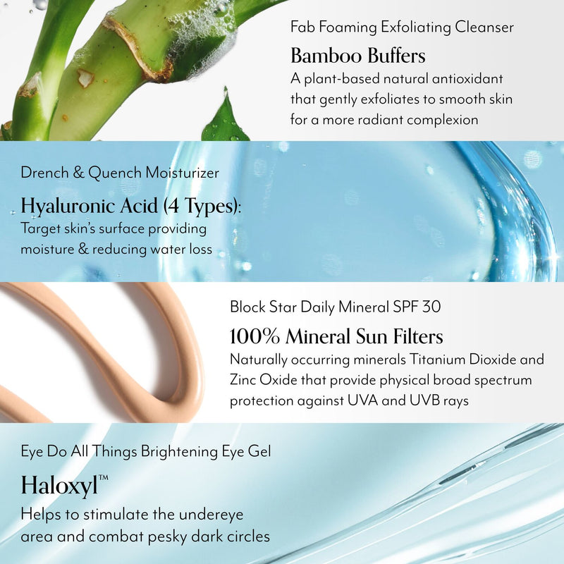 Skin Bliss Starter Kit key ingredients image