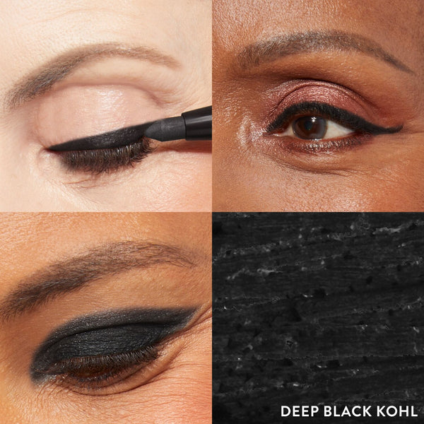 Laura Geller Kajal Longwear Eyeliner in Deep Black