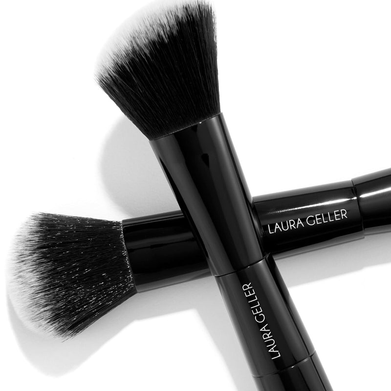 Dual-Ended Blush + Bronzer Brush