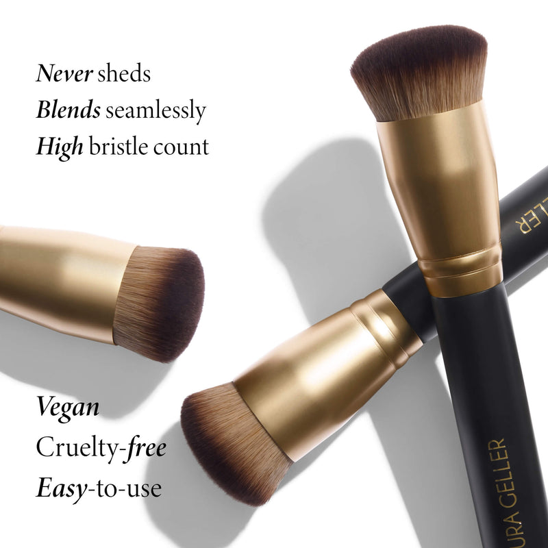 Full Coverage Foundation Blending Brush product benefits never sheds