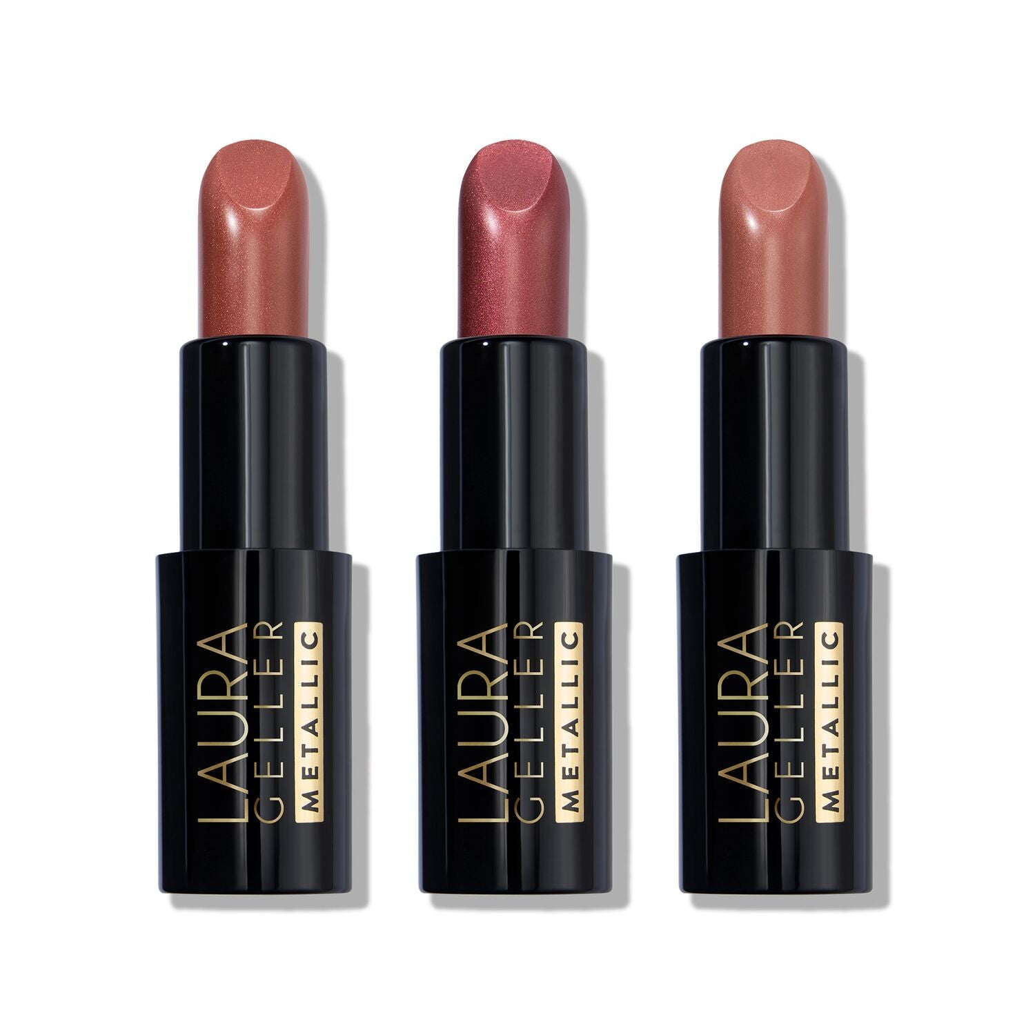 Modern Classic Metallic Lipstick Trio