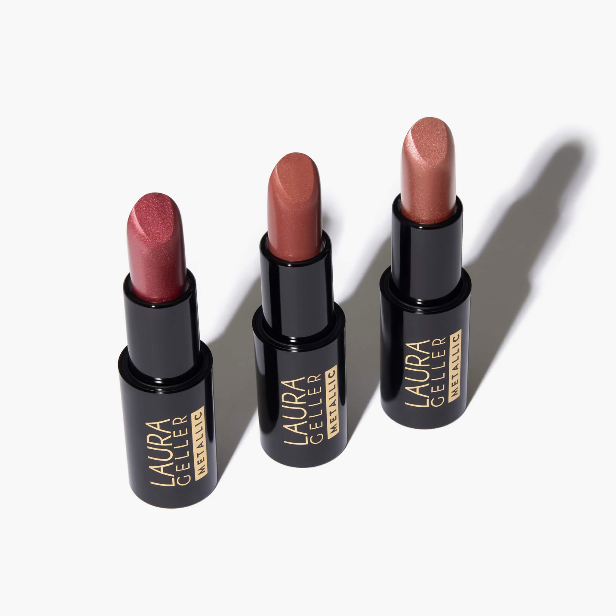 Modern Classic Metallic Lipstick Trio