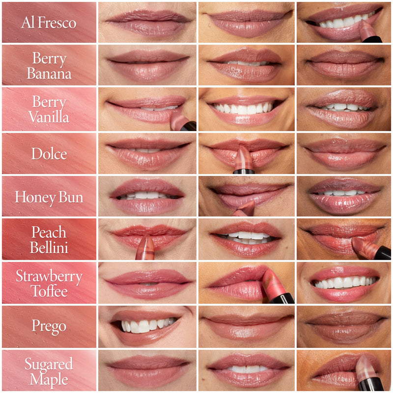 Italian Marble Lipstick comparison chart