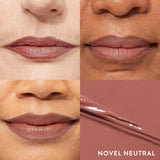 Modern Classic Cream Lipstick Trio (Mauve Majesty, Real Rosy, Novel Neutral)