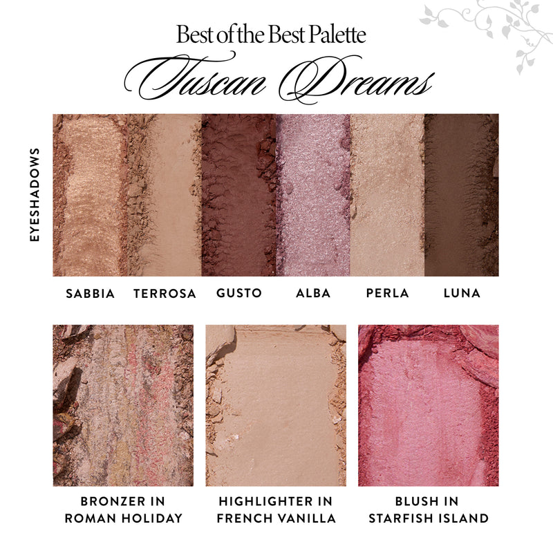 Best of the Best Baked Palette Tuscan Dreams Holiday '24